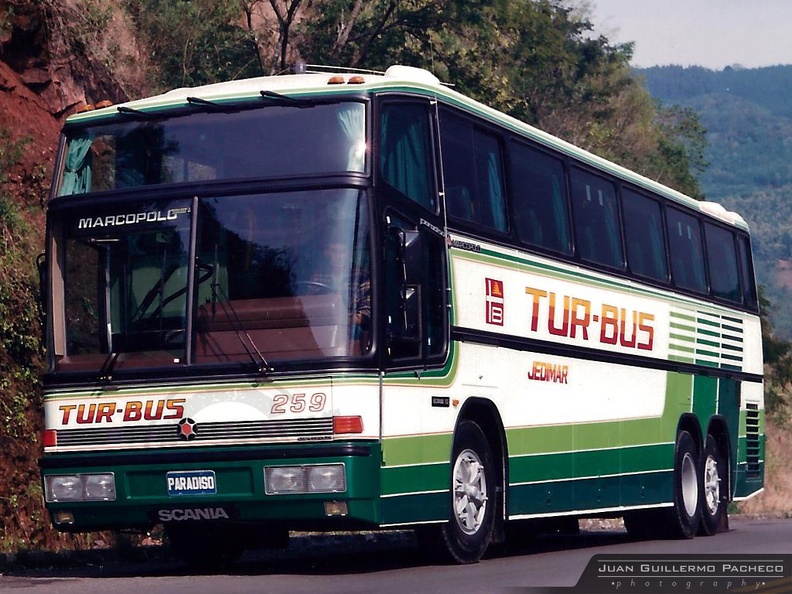 ► Marcopolo Paradiso GIV 1400
► Scania K112
► Tur-Bus | N° 259 0001.jpg