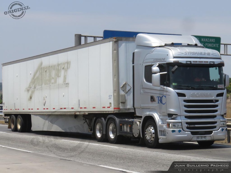 ► Scania R 480 A Streamline
► Transportes Ricardo Concha (TRC)
► Placa Patente: KBSR90
► El Manzano, (Chile) C 0013.jpg