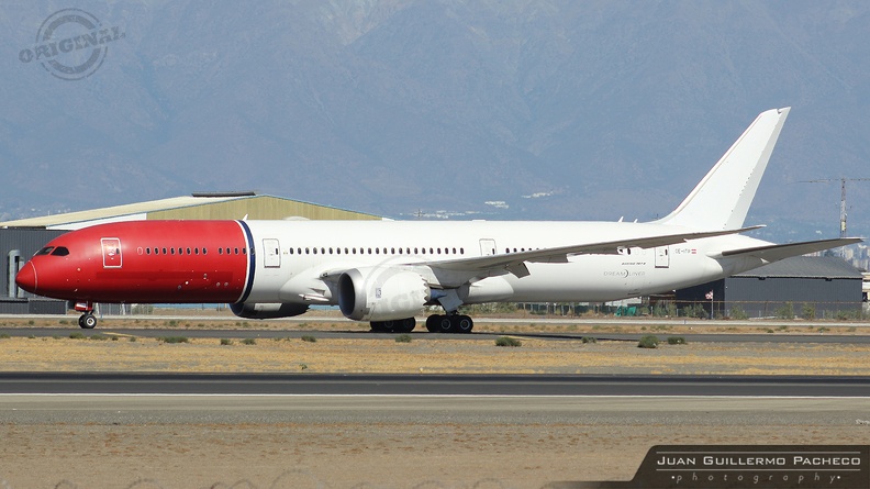 ► Model: Boeing 787-9 Dreamliner
► Airline: Avolon Aerospace
► Reg: OE-ITP
► MSN: 38895
► Santiago de Chile Arturo Merino Benítez Int'l - (SCEL). Chile OE-ITP.jpg