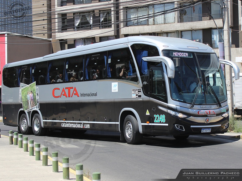 ► Marcopolo Paradiso New G7 1200
► CATA Internacional (Argentina) | N° 2248
► Scania K400
► Placa Patente: AE727TV (Argentina)
► Santiago (Chile) 0141.jpg